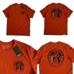 5.11 Tactical Men's Size L PT-R Kettle Power Always Be Ready Adult T-Shirt New